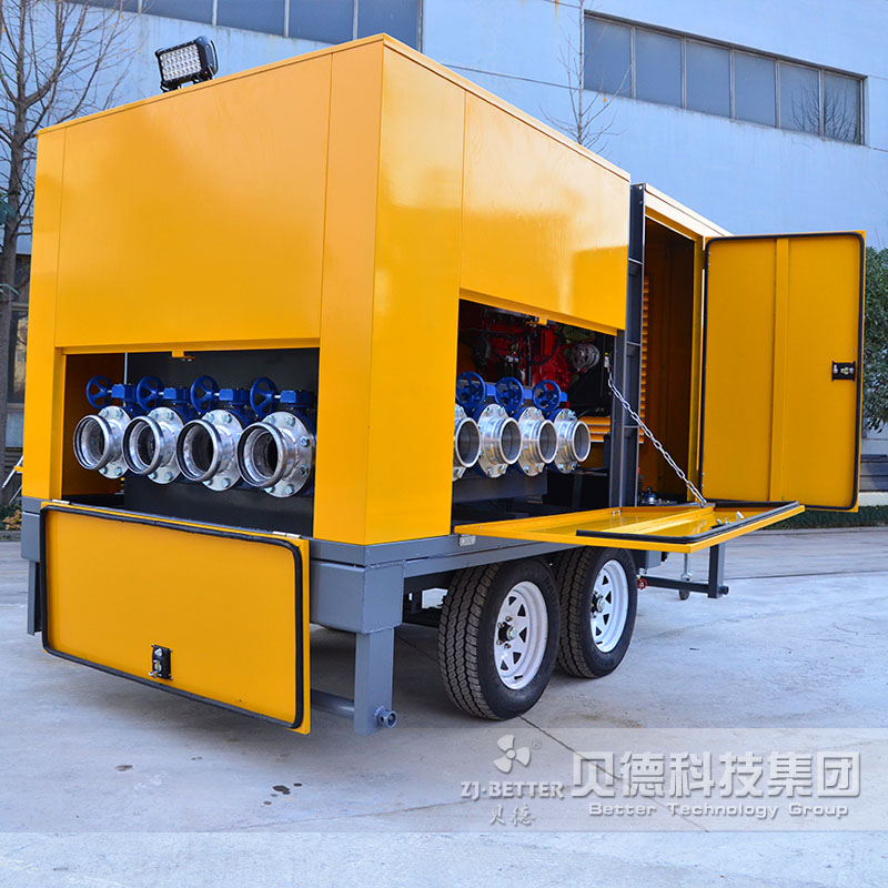 大流量移動泵車
