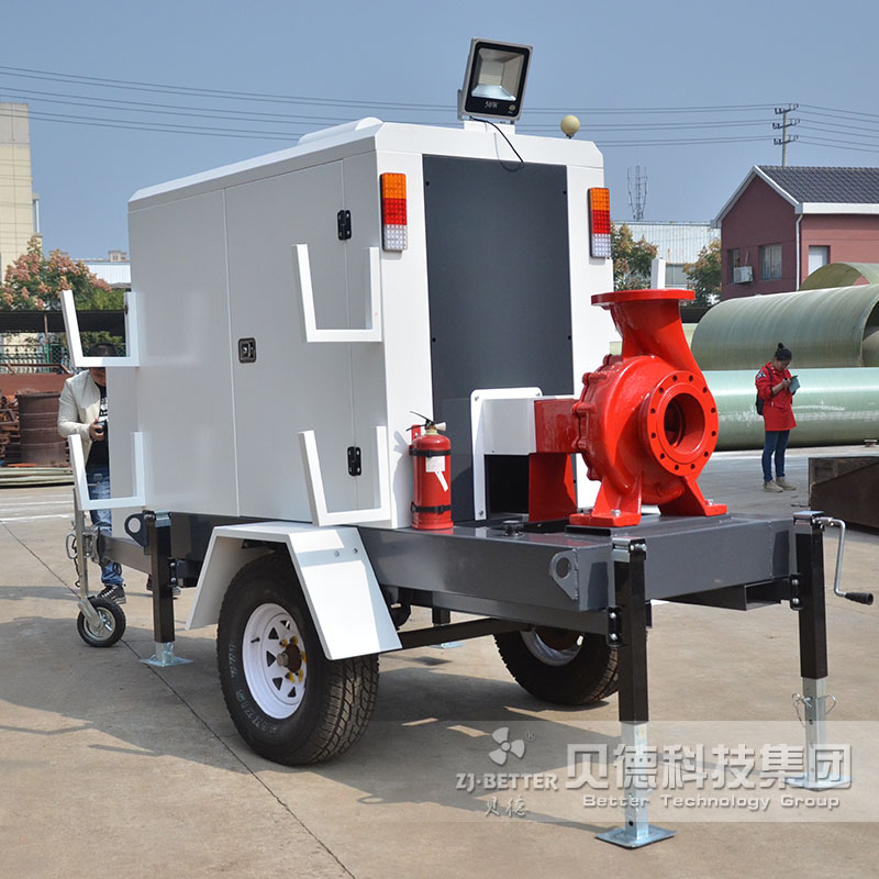 防汛抗旱移動(dòng)泵車