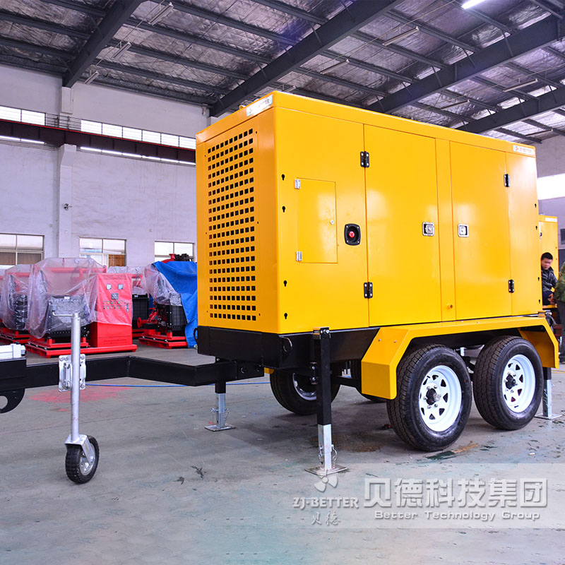 應(yīng)急搶險移動泵車