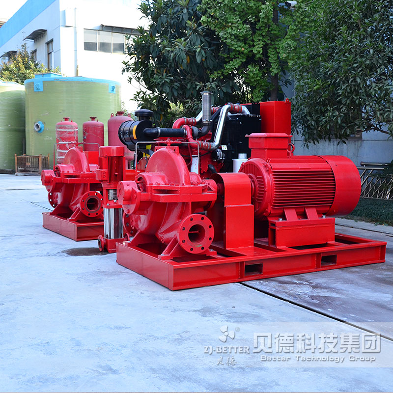 大型EDJ柴油機(jī)雙動力消防泵