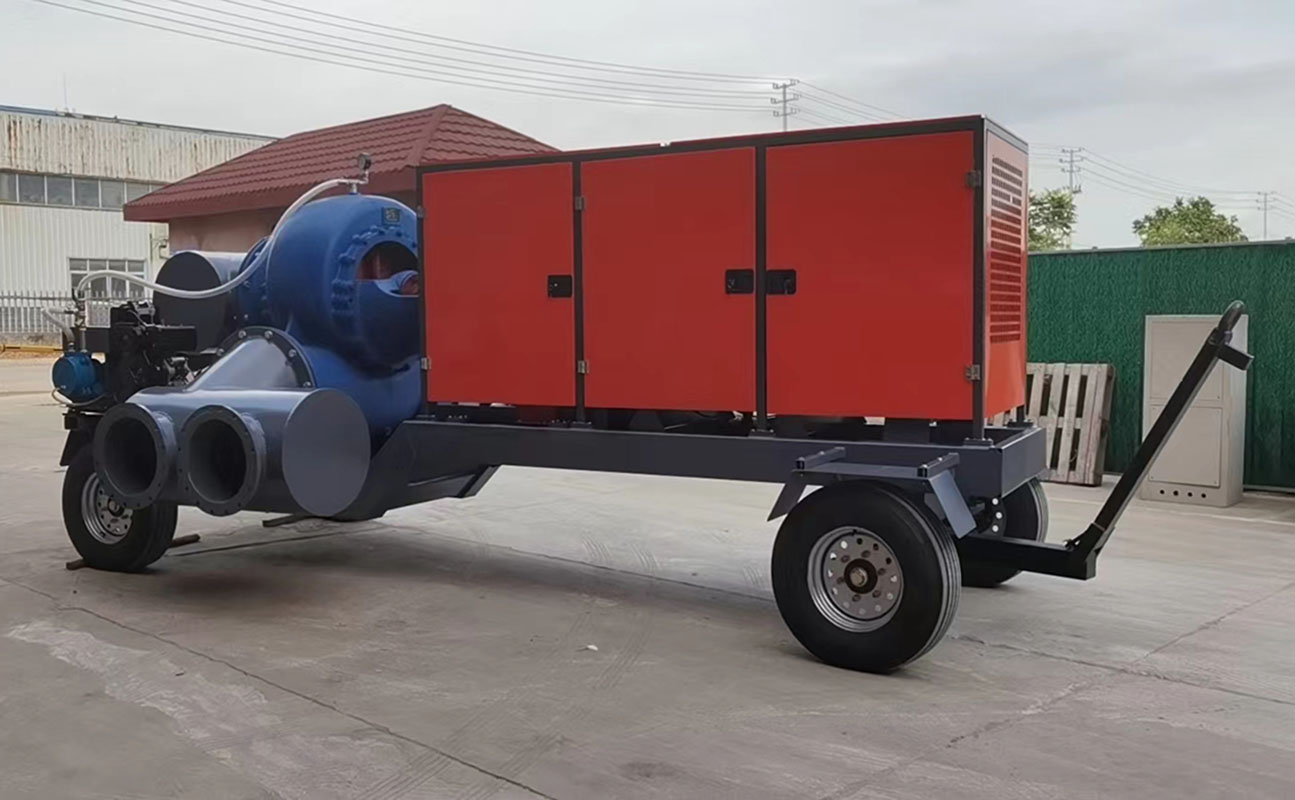 買貝德移動排水泵車，解雨季防汛燃眉之急