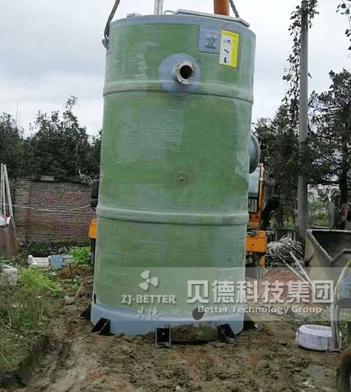 規(guī)格齊全玻璃鋼一體化預(yù)制泵站 智能污水提升泵站廠家 一體化泵站