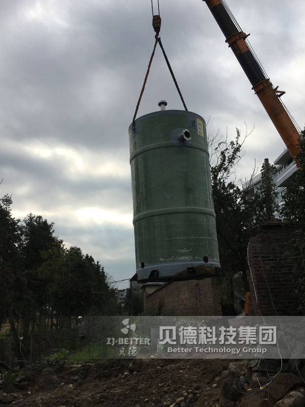 小型雨水泵站提升一體化泵站地埋式污水泵站 污水處理泵站