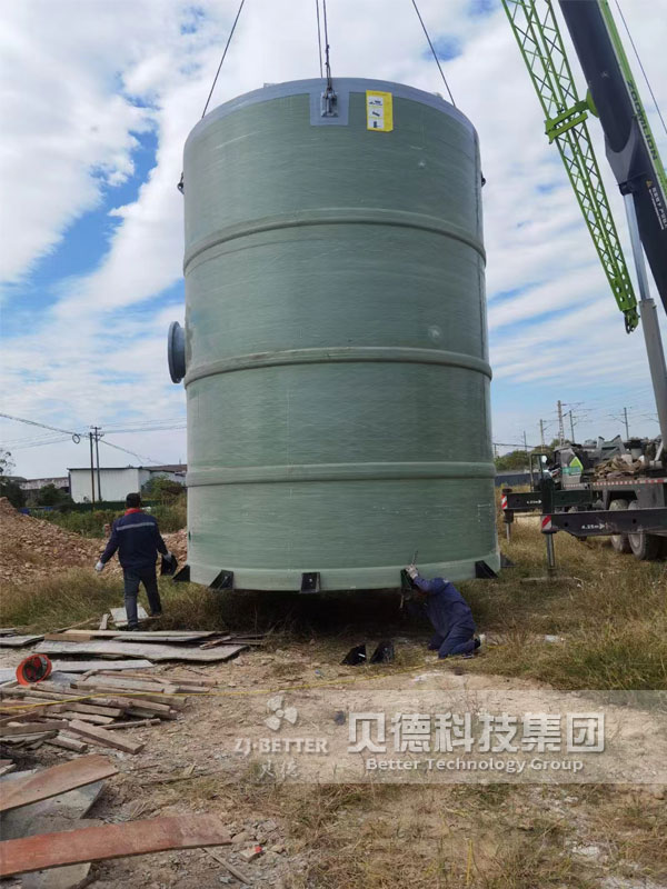衢州遠程監(jiān)控雨水防澇預制泵站一體化污水排澇預制泵站 地埋式泵站