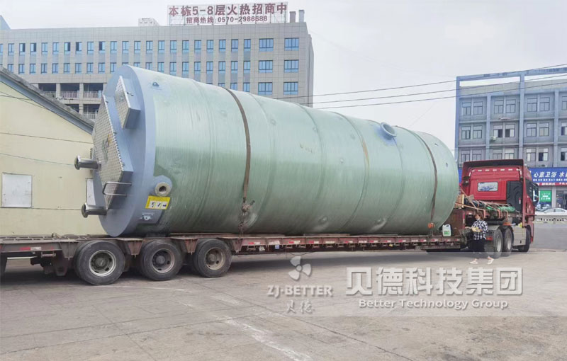千島湖定制規(guī)格一體化泵站雨水污水智能預制泵站 玻璃鋼地埋式排污泵站