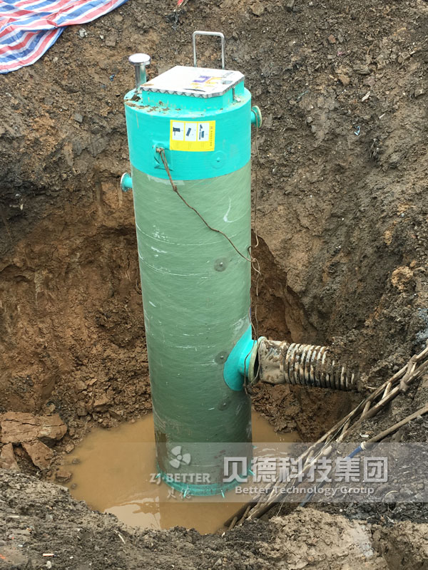 一體化智能提升泵站湖北一體化提升泵站菜市場污水處理 一體化預制提升泵站
