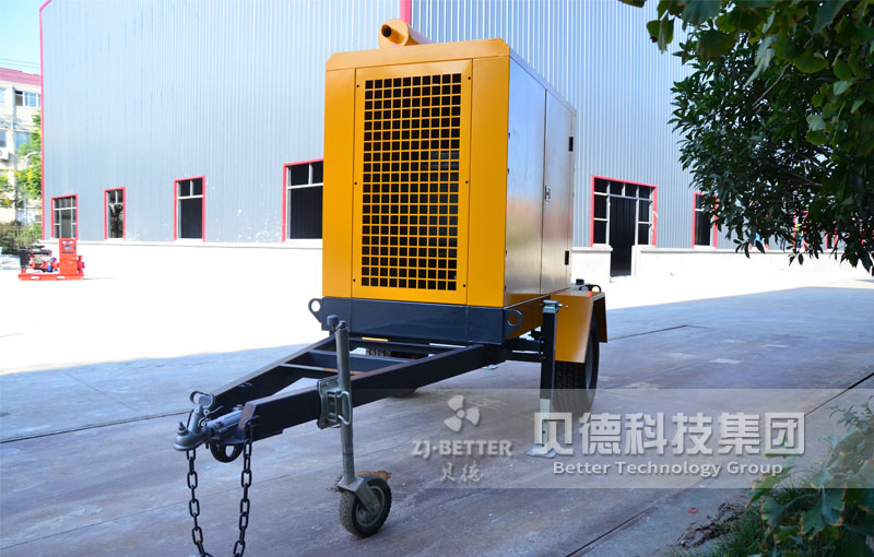 拖掛式防汛移動(dòng)排水泵車 大流量防汛拖車式排水搶險(xiǎn)自吸式排澇泵