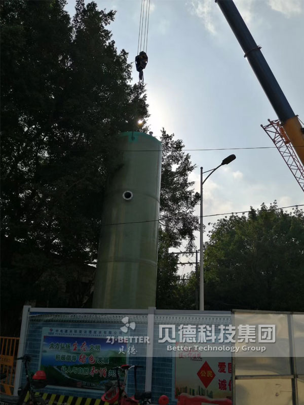 廠家供應一體式預制泵站一體化雨水污水泵一體化提升泵站按需定制