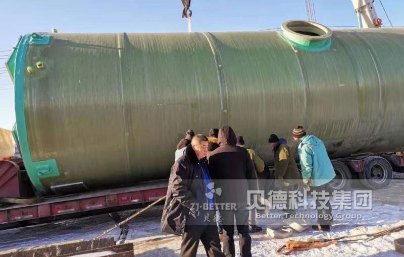 玻璃鋼 一體化預制泵站 地埋式雨水污水提升泵站 定制生產(chǎn)廠家