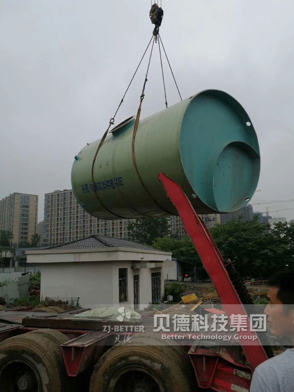 廠家供應一體式預制泵站一體化雨水污水泵一體化提升泵站按需定制
